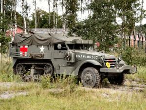 White M3 Half-Track Ambulance 1940 года